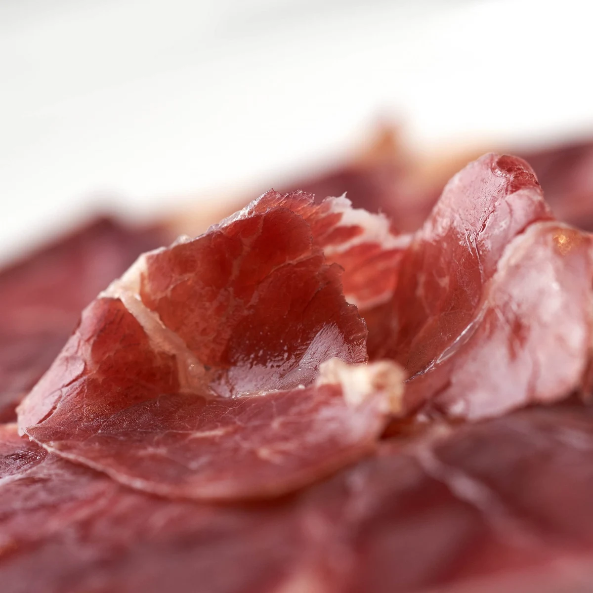 100% Iberian Pata Negra Oro VNC Acorn-Fed Ham, hand-sliced with a knife