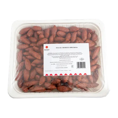 100% Iberico Bellota Chorizo Snack – 1.5 kg Pack 100% Iberico Bellota Chorizo Snack – 1.5 kg Pack