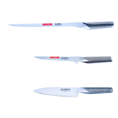 Global Knife Set for Iberico Jamón Cortador Global Knife Set for Iberico Jamón Cortador