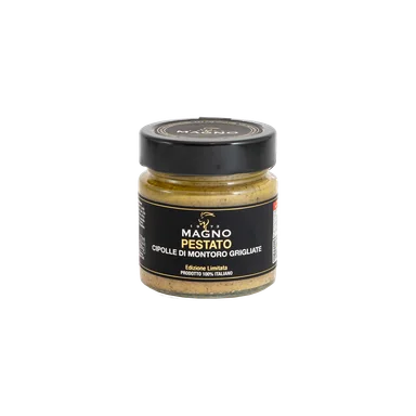 Grilled Montoro Copper Onions Pesto – 200 g Grilled Montoro Copper Onions Pesto – 200 g