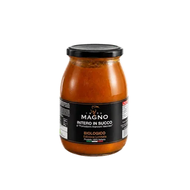 Organic Vesuvian Orange Cherry Tomatoes in Juice – 1 kg