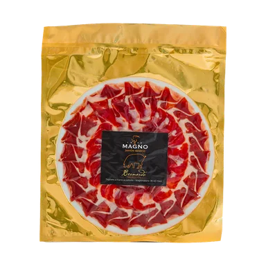 Bernardo Selección” Hand-Sliced 100% Iberico Ham – 90 g Plate Bernardo Selección” Hand-Sliced 100% Iberico Ham – 90 g Plate