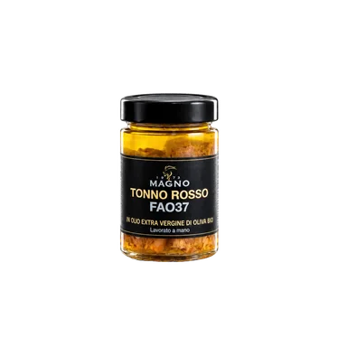 Bluefin Tuna FAO 37 in Organic Extra Virgin Olive Oil Bluefin Tuna FAO 37 in Organic Extra Virgin Olive Oil
