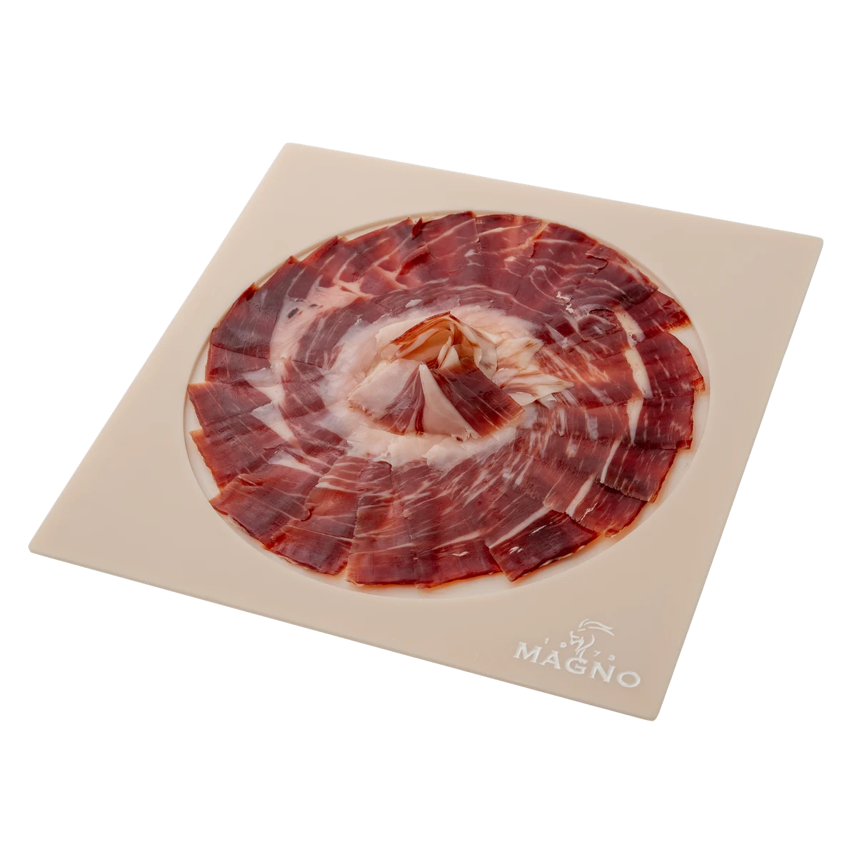 Corian® by DuPont serving platter for premium cured meats by Magno 1973