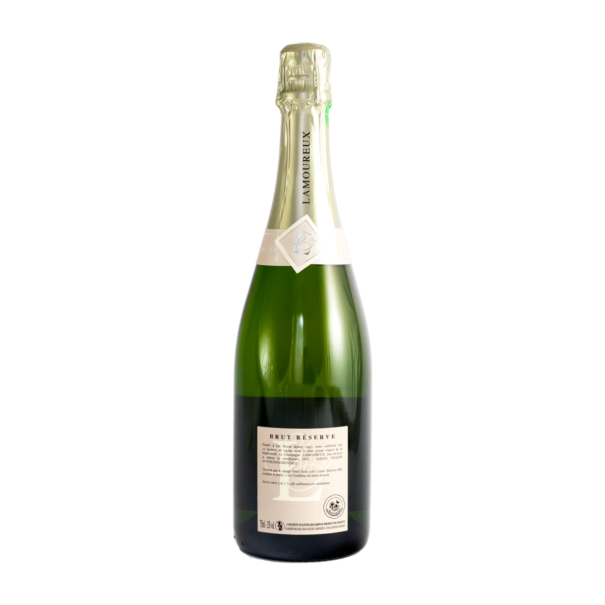 Brut Réserve Champagne Jean Jacques Lamoureux 75cl
