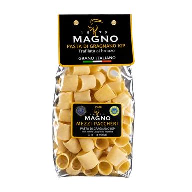 GRAGNANO PGI PASTA Mezzi Paccheri 500g GRAGNANO PGI PASTA Mezzi Paccheri 500g
