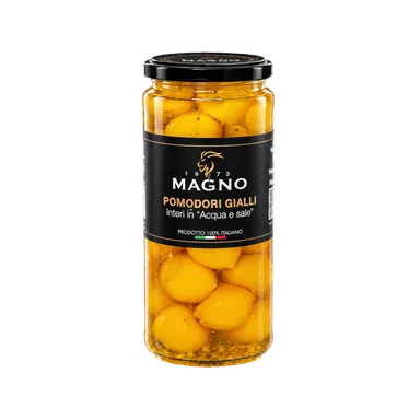 Yellow Tomatoes Preserved in Water and Salt Yellow Tomatoes Preserved in Water and Salt