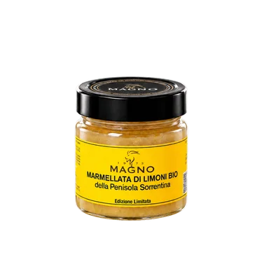 Organic Lemon Jam from the Sorrento Peninsula IGP Organic Lemon Jam from the Sorrento Peninsula IGP