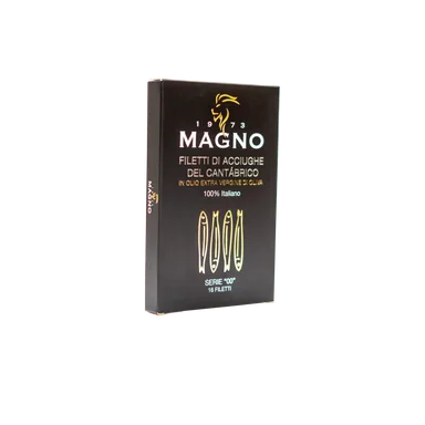Cantabrian Anchovy Fillets in 100% Italian Extra Virgin Olive Oil – “00” Series Cantabrian Anchovy Fillets in 100% Italian Extra Virgin Olive Oil – “00” Series